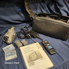 Canon HandyCam Video Camera ZR 40 EUC, charger, camera bag, manual