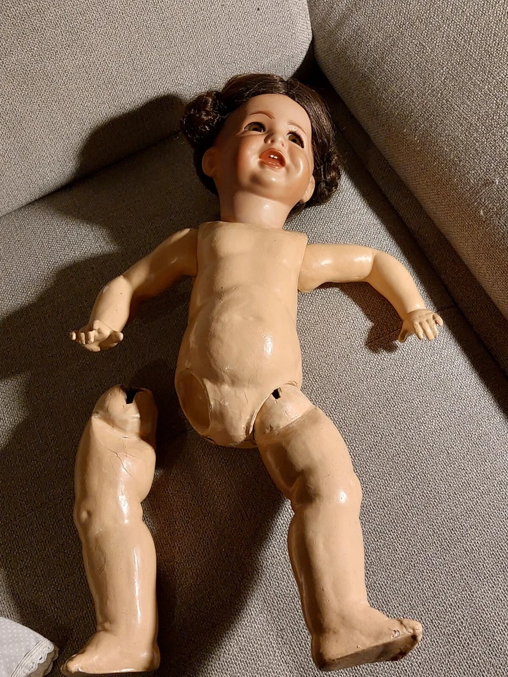 Vintage Bambola Di Personaggio Kammer & Reinhardt 1011 Halbig Per 116 A No. - Immagine 4 di 4
