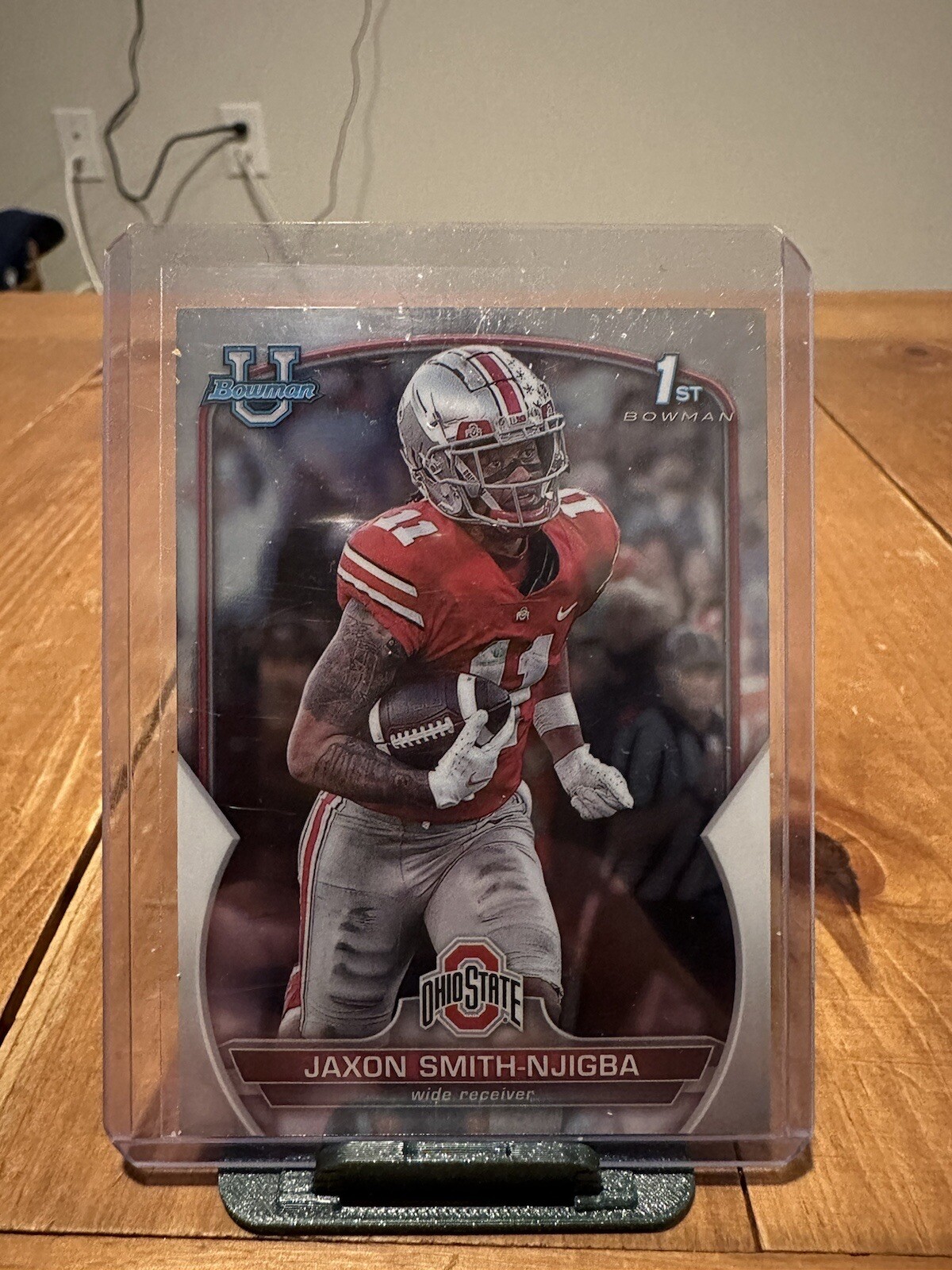 2022 Bowman U Chrome - Refractor #78 Jaxon Smith-Njigba Ohio State Seattle