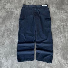 Vintage Y2K Baggy Cargo Technical Navy Blue Skater Grunge Utility Pants