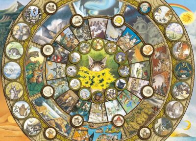 500 Piece Jig Saw Puzzle Wachifield Wachi Furu What Mandala (38x53cm)