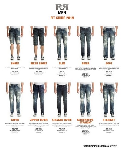 Rock Revival Jack Men's Slim Fit Denim 