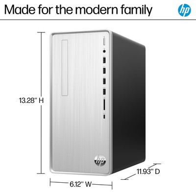 HP Pavilion AMD Ryzen 7 16GB 1TB SSD 5700G AMD Radeon 16GB 1TB Silver WARRANTY