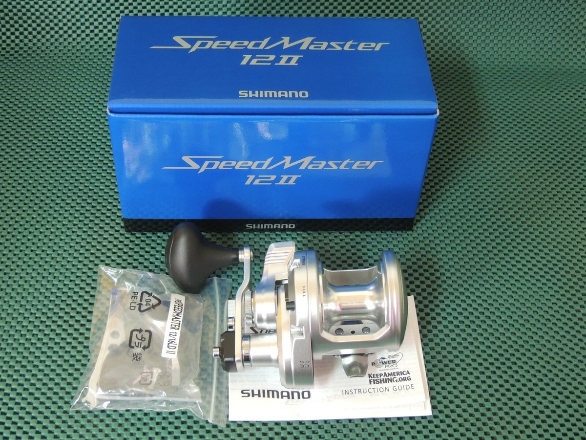 NEW SHIMANO SpeedMaster 12 II LD 2-Speed Reel SPM 12II *1-3 Days