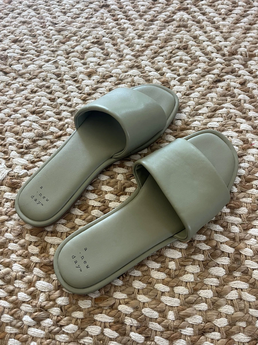 Target green sandals 2025
