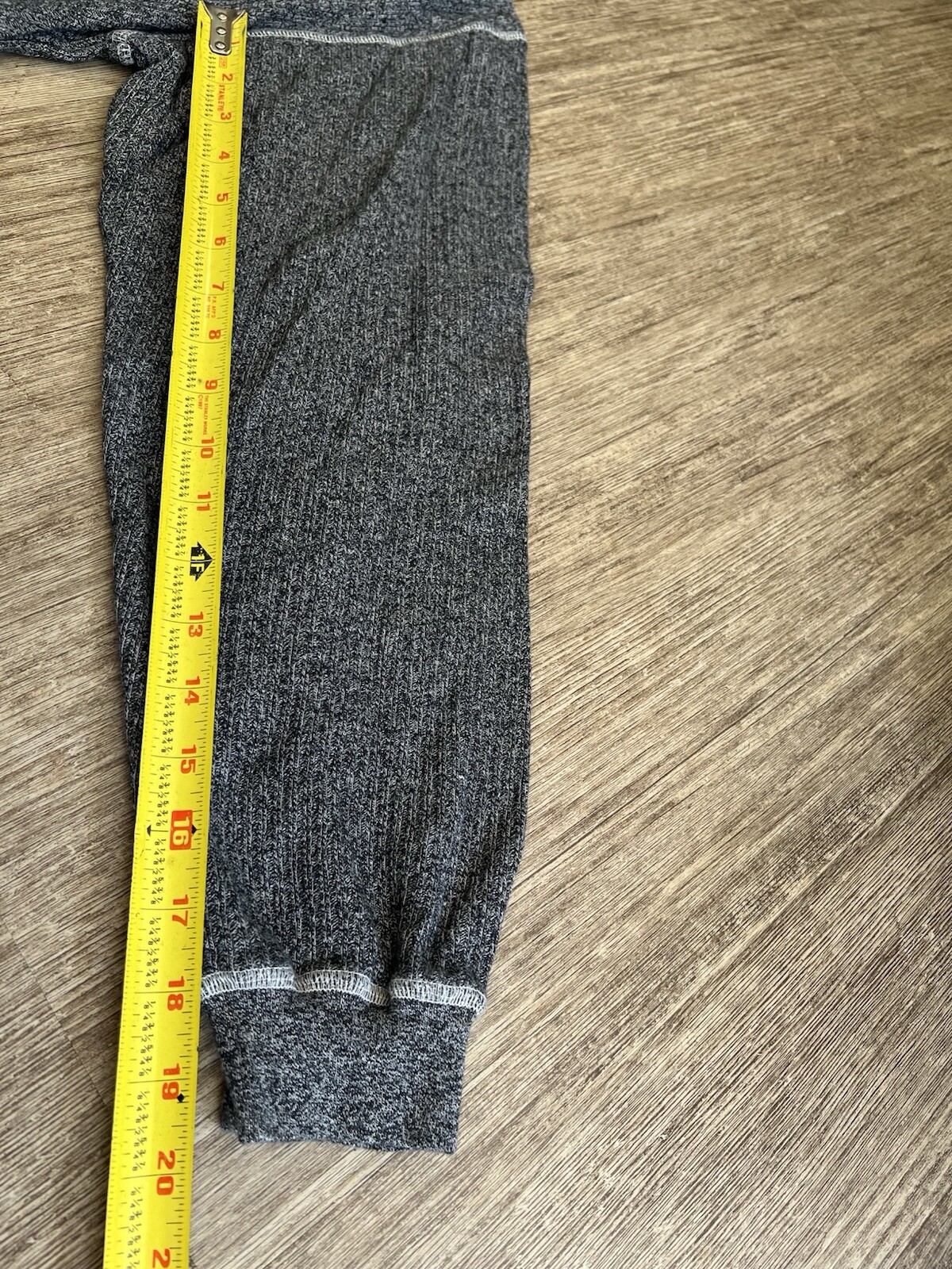 Express Gray Quarter Button-Down Sweater Long Sle… - image 7