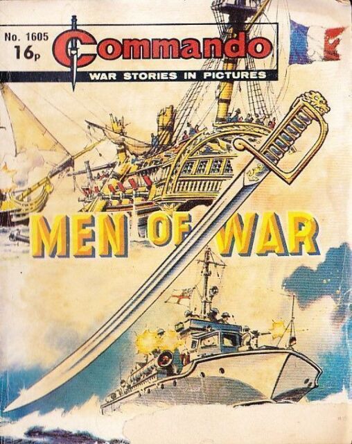Commando For Action & Adventure Comic Book Magazine #1605 MEN OF WAR