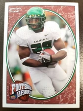 2008 UD Heroes Jonathon Stewart RC card #163