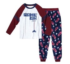 VIDEO Game Pajamas Boy's size 7/8 NEW Video Gamer Shirt Fleece Pants Pjs Set NWT
