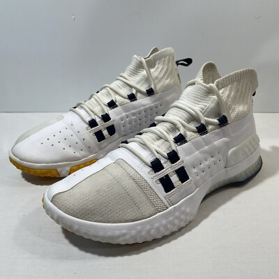 Under Armour Men’s Project Rock White Basketball Gym Athletic Shoes Size 