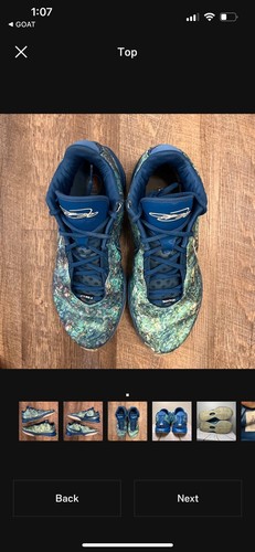 Nike Lebron 21 Abalone Industrial Blue Size 15 Sneakers Shoes w/ Box FN0708-400 - Picture 5 of 14