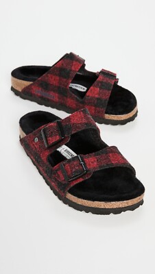 Birkenstock 41 NEW in BOX ~Arizona Rivet Shearling Sandal