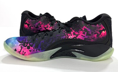 Nike Jordan Zion 3 Galaxy Black Red Purple Basketball Shoes DR0675