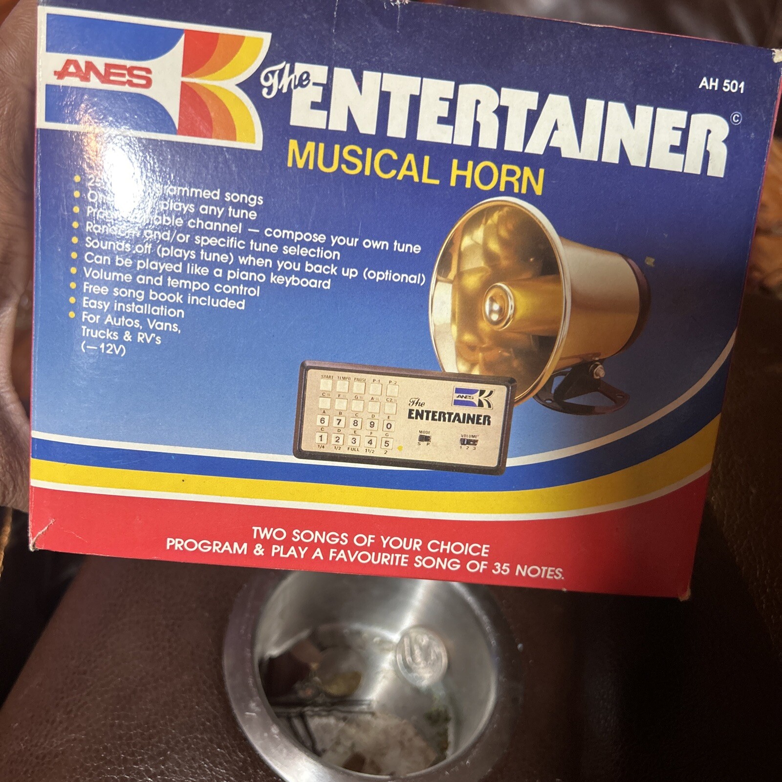 Vintage Electronic Musical Car Horn The Entertainer ANES 501 Compu Horn eBay