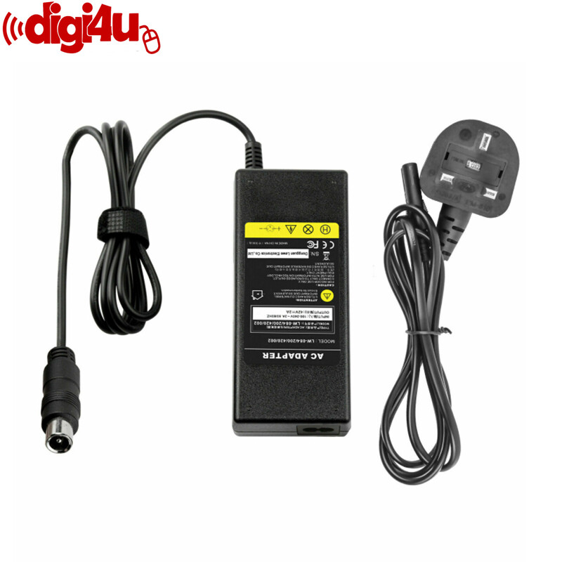 Cargador de batería de scooter eléctrico para adaptador Xiaomi M365/Pro/M187 Reino Unido Es1 2 3 4