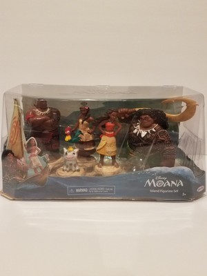 moana island figurine set