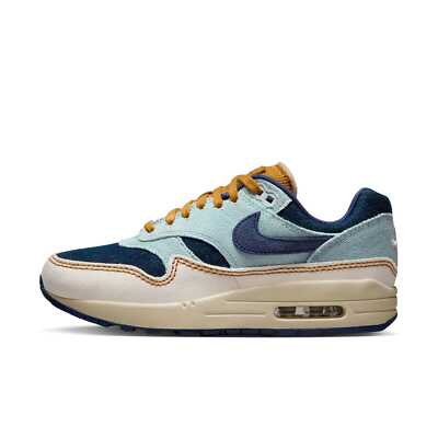 Nike Air Max 1 '87 Aura/Midnight Navy-Pale Ivory FQ8900-440 Women's