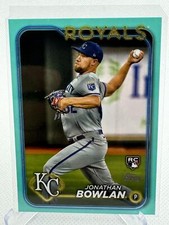 2024 Topps #399 Jonathan Bowlan Aqua Fanatics Exclusive!!!