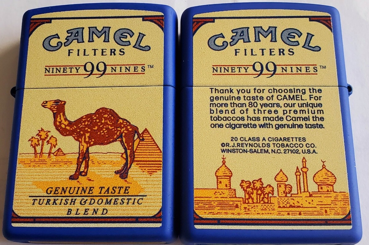 Zippo Camel PACK Ninety Nines 99 Royal Blue CZ LIMITED