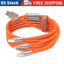 3 in 1 Fast Charging Cable Cell Phone Charger Cord For iPhone Type C Micro USB