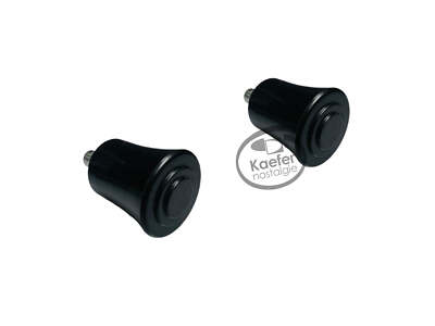 VW Beetle Bug Window Winder Handle Knobs Black Up to 1952