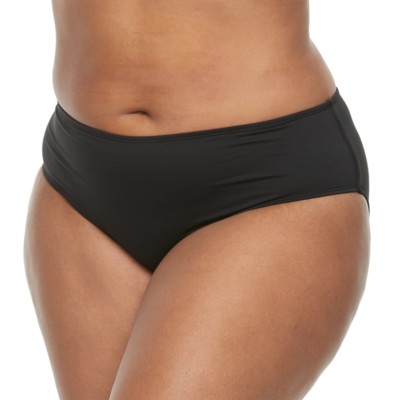 Apt 9 Black Hipster Bikini Bottom Swimwear Women's Plus Size 3X