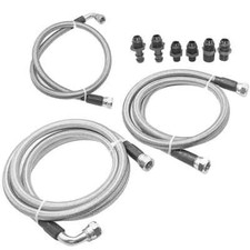 96-02 Dodge Ram Cummins 47re Transmission Cooler Lines Kit Heavy Duty Hose 96-02 Dodge Ram Cummins 47re Transmission Cooler Lines Kit Heavy Duty Hose