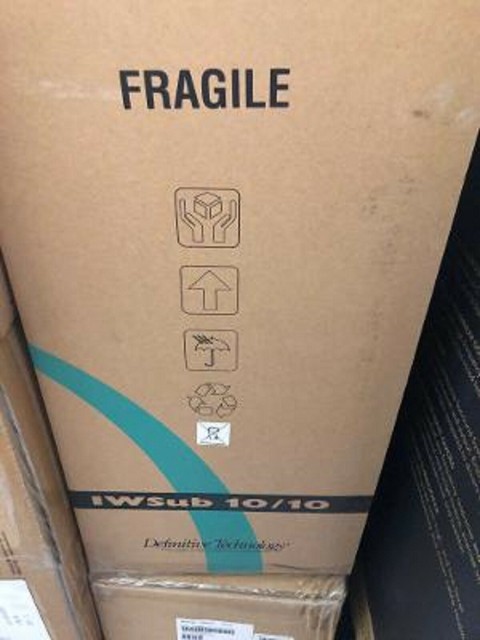 definitive technology in wall subwoofer