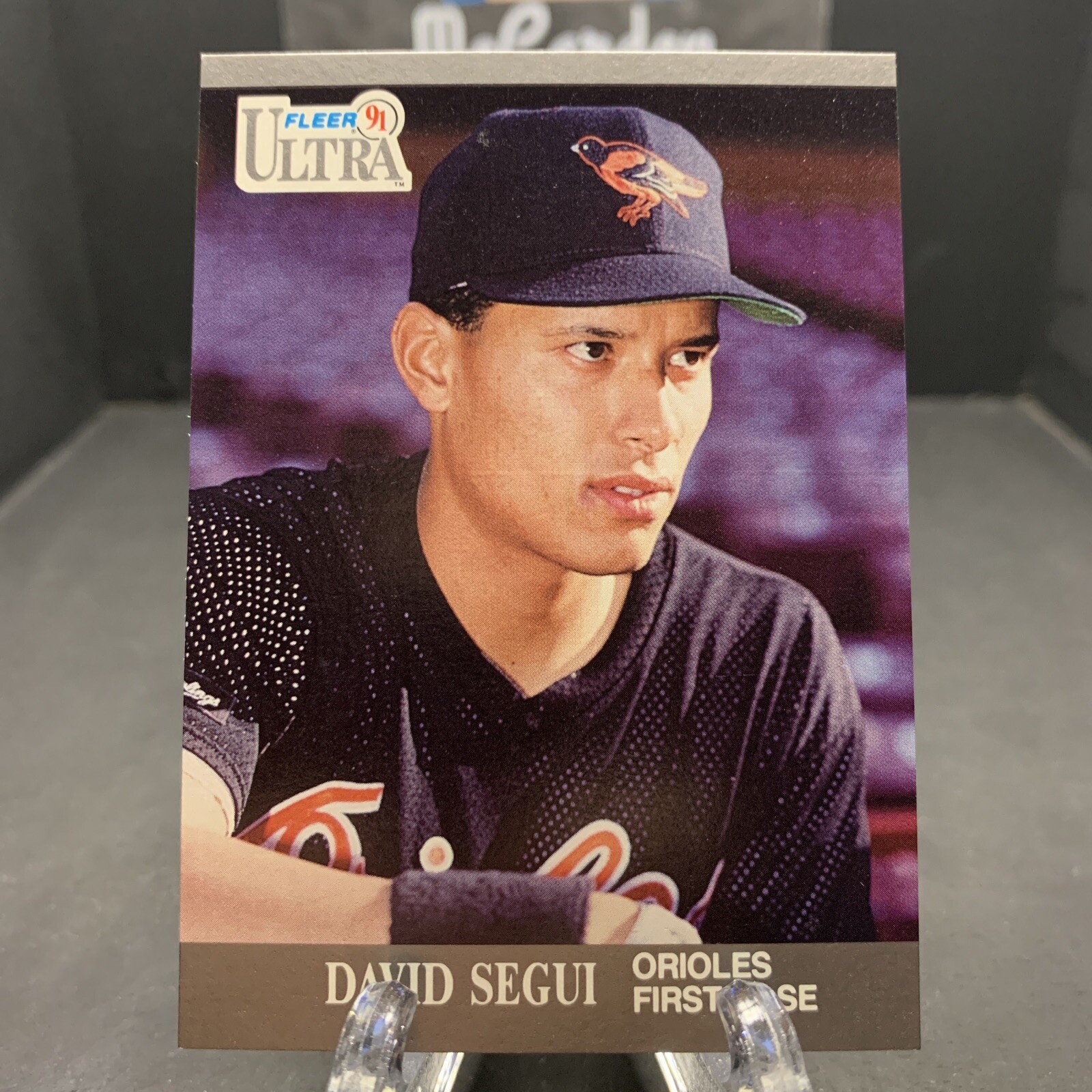 1991 Fleer Ultra David Segui #25 Baltimore Orioles