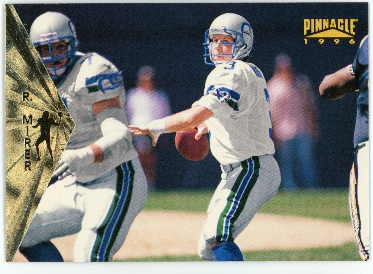 1996 Pinnacle Rick Mirer #74
