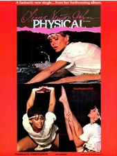 1981 Olivia Newton John "Physical" Single Release Industry Promo Reprint Ad