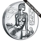 2 oz Cleopatra Ultra Hi Relief Silver Round .999 Egyptian Gods Heidi Wastweet