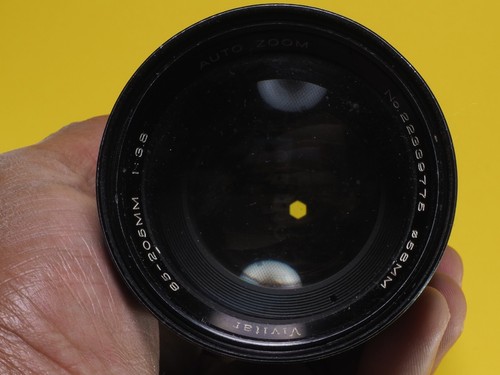 VIVITAR 85-205mm f3.8 lens for MINOLTA MD mount cameras a little dingy dusty - Picture 4 of 5