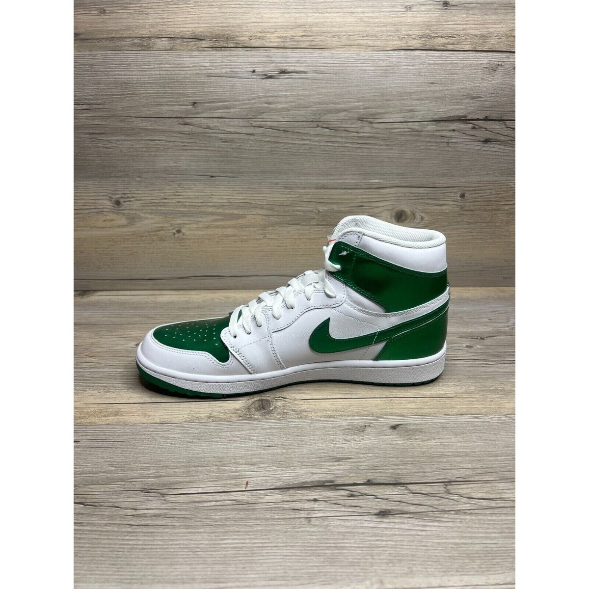 シューズ(男性用) Nike Air Jordan 1 High Golf DQ0660-130 Nike Air Jordan 1 High Golf Metallic Green DQ0660-130 Men's Size