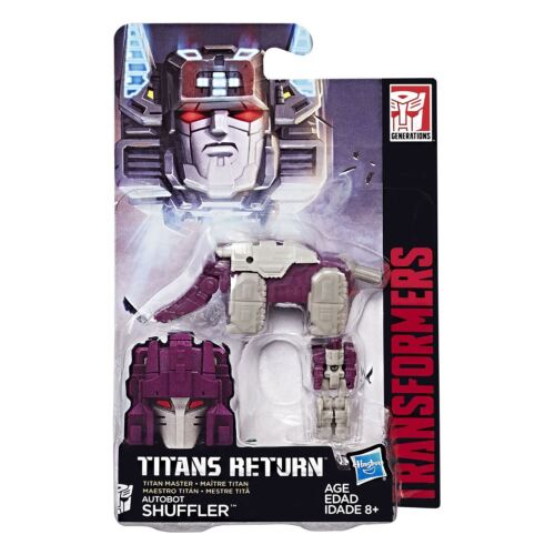 Transformers Generations Titans Return Titan Master Autobot SHUFFLER (C1101) - Foto 1 di 3