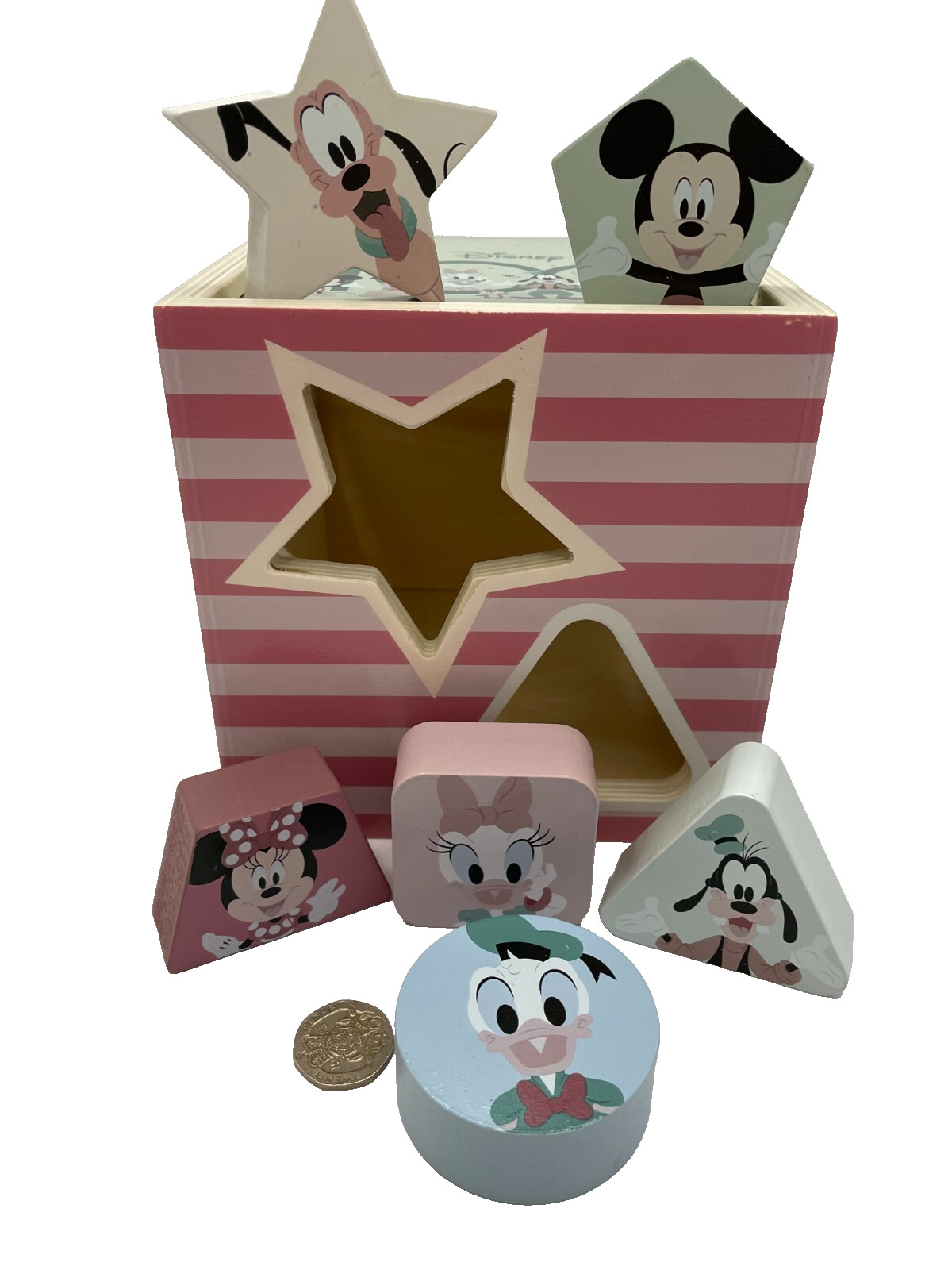 Disney Shape Sorter Toddler Toy Suitable Age 18 Months Plus Wooden Toy *REDUCED* - Image 2