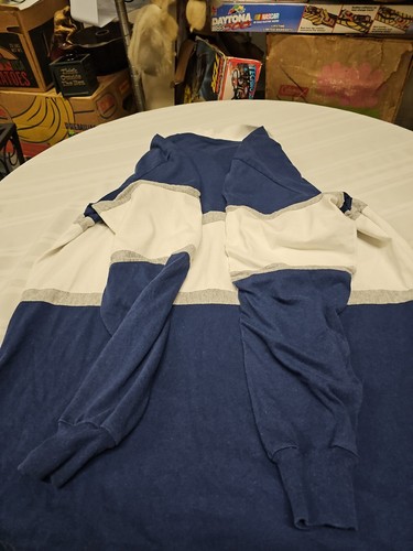 Vintage Dallas Cowboys Rugby Polo Nutmeg Mills Long Sleeve NFL Shirt XL - Picture 12 of 12