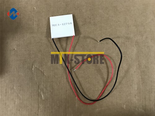 10PCS New TEC1-12710 Heatsink Thermoelectric Cooling Peltier Plate 40x40mm - Picture 7 of 9