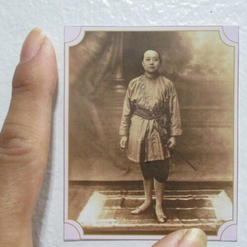 1917 siam king rama vi vajiravudh picture 65x80 mm reprint after 106years amulet