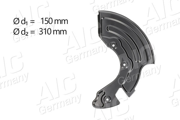 AIC Spritzblech, Bremsscheibe Vorderachse Links U.A. FüR Audi, Skoda, VW-image