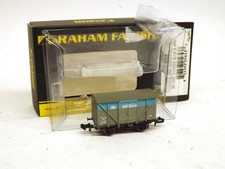Graham Farish 377-629 12T ZRB Vent Van BR Rail Stores Blue Grey (N Scale) Boxed