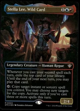 1x Foil Stella Lee, Wild Card (Borderless) - Commander: Outlaws of Thunder Junct