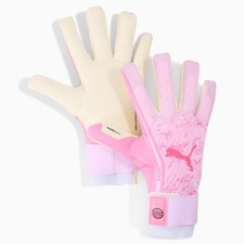 PUMA x KidSuper Ultra Ultimate Hybrid Pink Goalkeeper Gloves Size 8