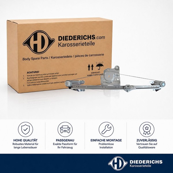 Fensterheber Hinten Links Diederichs 1891223 FÜR Opel Fenstermechanismus-image