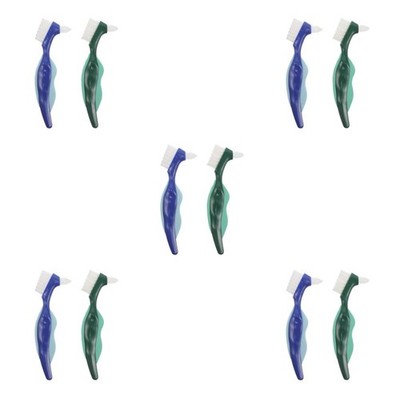 5 PCS Zahnprothesen-pflegebürste Dentalbürste Zahnbürste Für Zahnfleisch