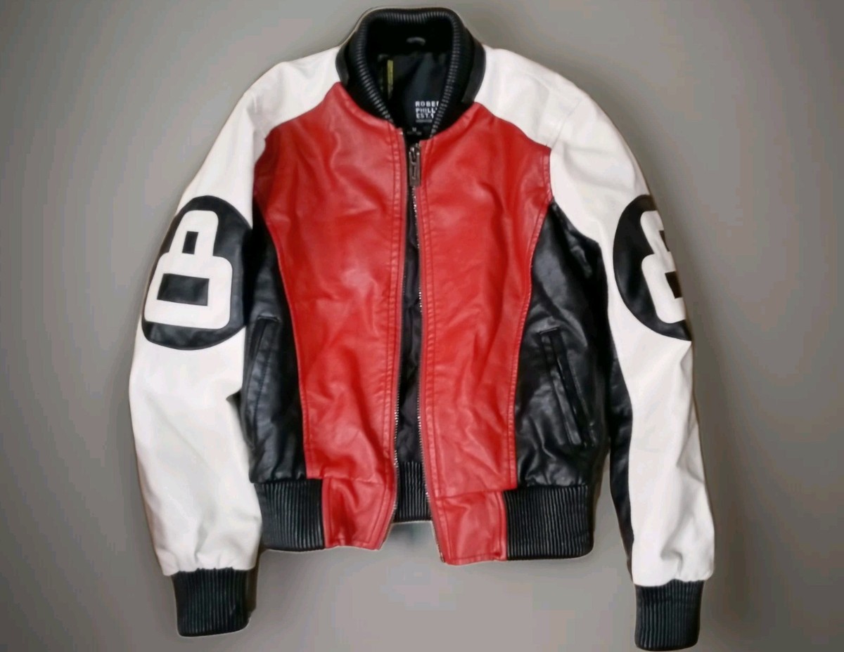 Mens Jackets Robert Phillipe Ball Jacket Stussy Mens Ball Red