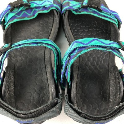 Nike VTG 90\'s Men\'s 12 ACG Deschutz+ Blue Green Buckle Outdoor Water Sandals Nike VTG 90 main image 3