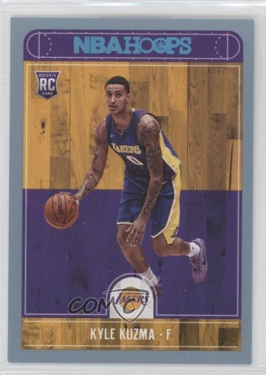 2017-18 Panini NBA Hoops Platinum Kyle Kuzma #277 h8k