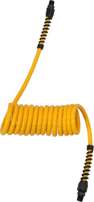 #ad DEWALT 1 4 Inch x 10ft Polyurethane Recoil Hose with 1 4 Inch Fittings amp; Bend Re $37.01