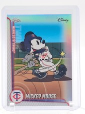 MICKEY MOUSE 2026 TOPPS CHROME DISNEY MLB MASH-UP REFRACTOR #MLBH-45 TWINS Q2277